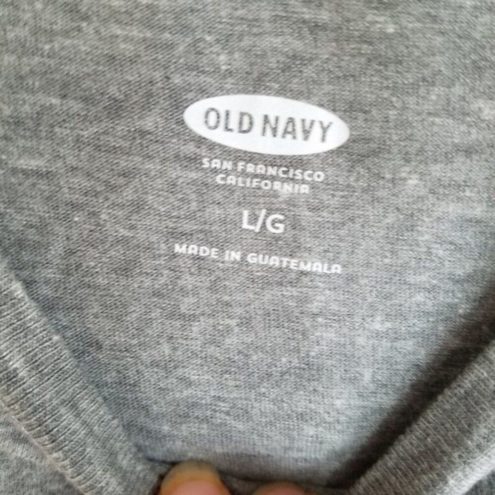 Gray Old Navy Size Large Tee-Shirt - Picture 4 of 6